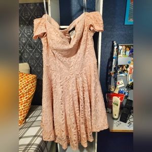 Pink Sequin Dress
